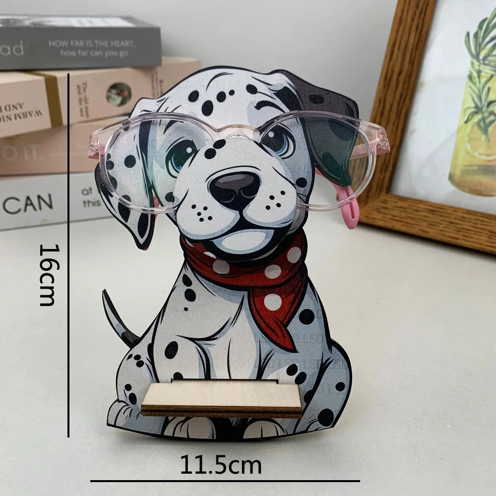 Nuevo soporte de madera para gafas, estante de almacenamiento de gafas bonito hecho a mano, estante de exhibición de gafas de animales para hombres, mujeres y adultos - imagen 3