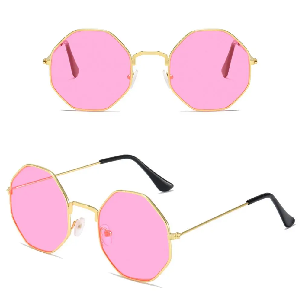 Gafas de sol retro poligonales UV400 – Protección para pesca - imagen 2