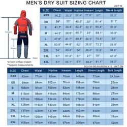 Traje seco transpirable hombre para pesca kayak canoa y ráfting
