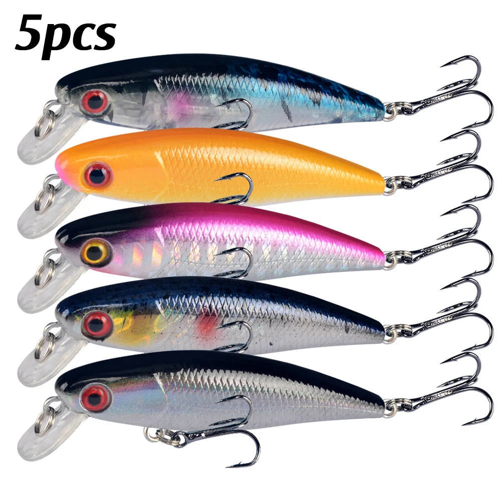 Minnow Wobbler flotante – Cebo duro artificial para Lucio