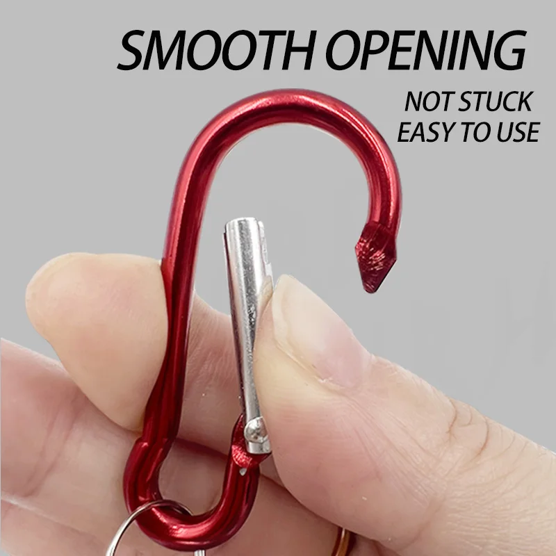 Dos uds cordón multiherramienta carrete retráctil llavero cordón de nailon resistente anillo carrete insignia titular con Clip mosquetón Retractor - imagen 3