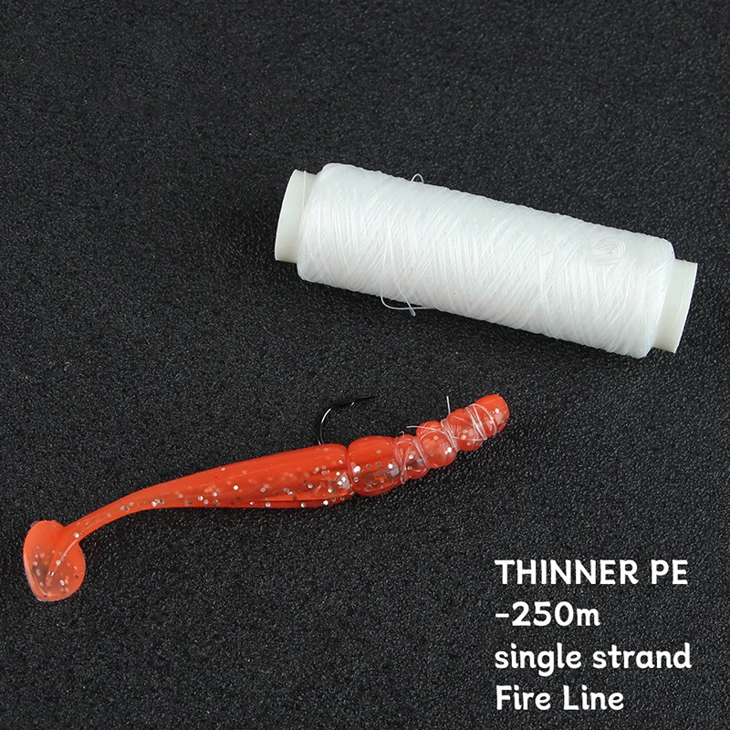 Línea elástica Firewir fuerte de 250M, línea de pesca de 0,2mm, hilo de pesca japonés, herramientas de pesca, aparejos de pesca - imagen 5