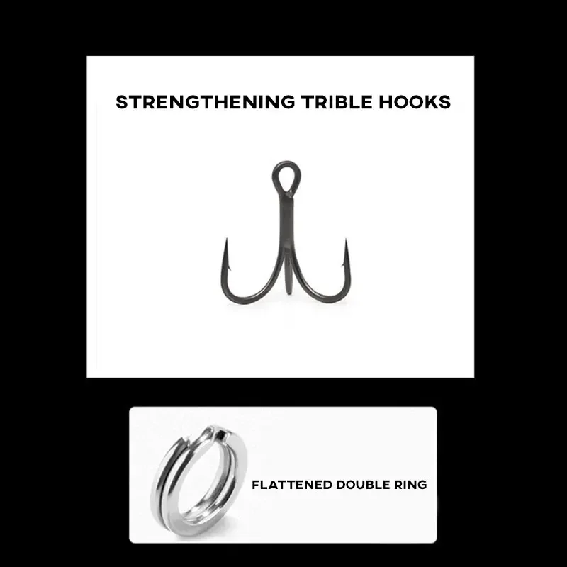 Señuelos de Pesca de plantilla de Metal, cebos duros artificiales de 4 piezas, doble gancho, simulación de lentejuelas para lubina, atún, señuelo de fundición, aparejos de pesca - imagen 3