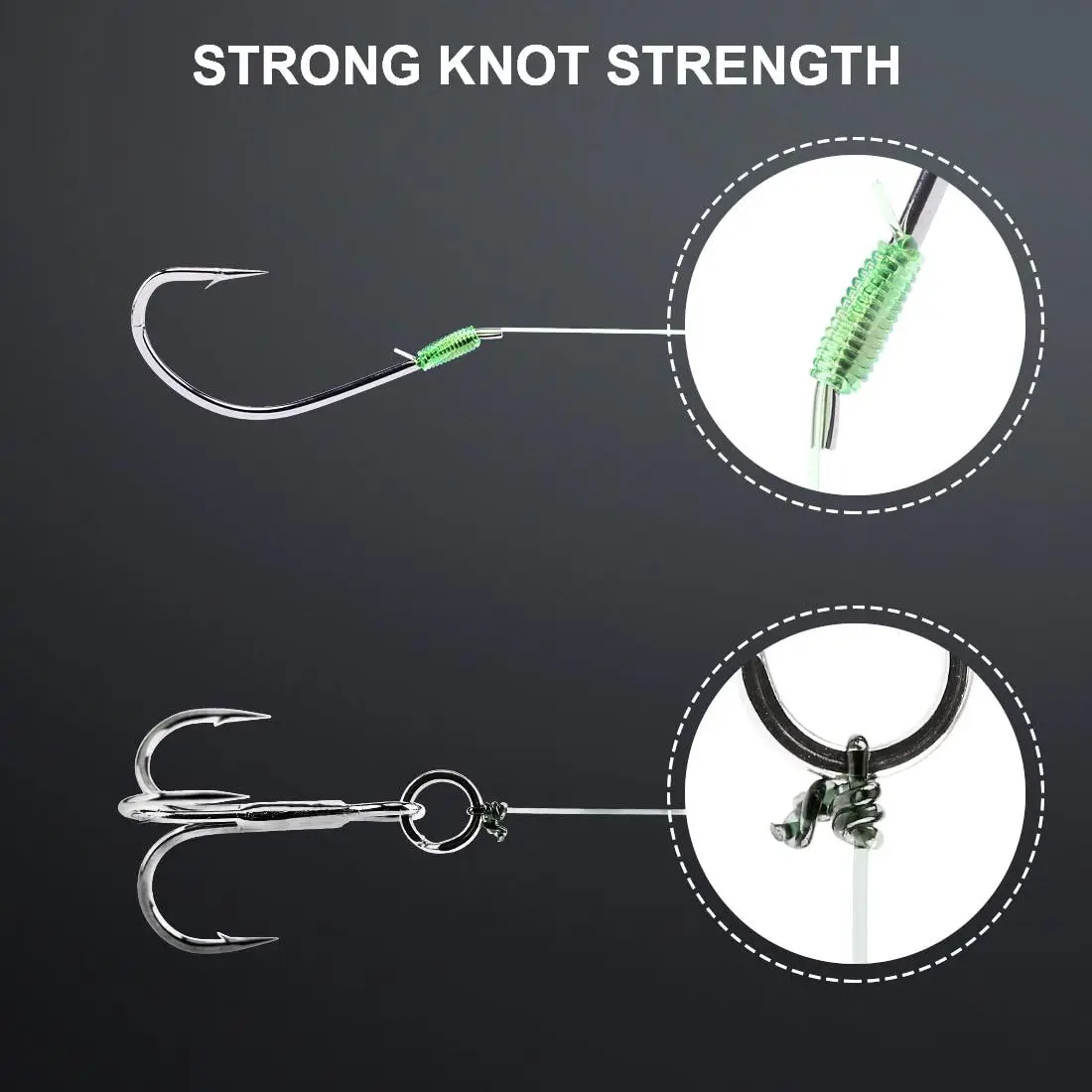 Línea de pesca monofilamento para carpa – nailon fuerte resistente - imagen 4