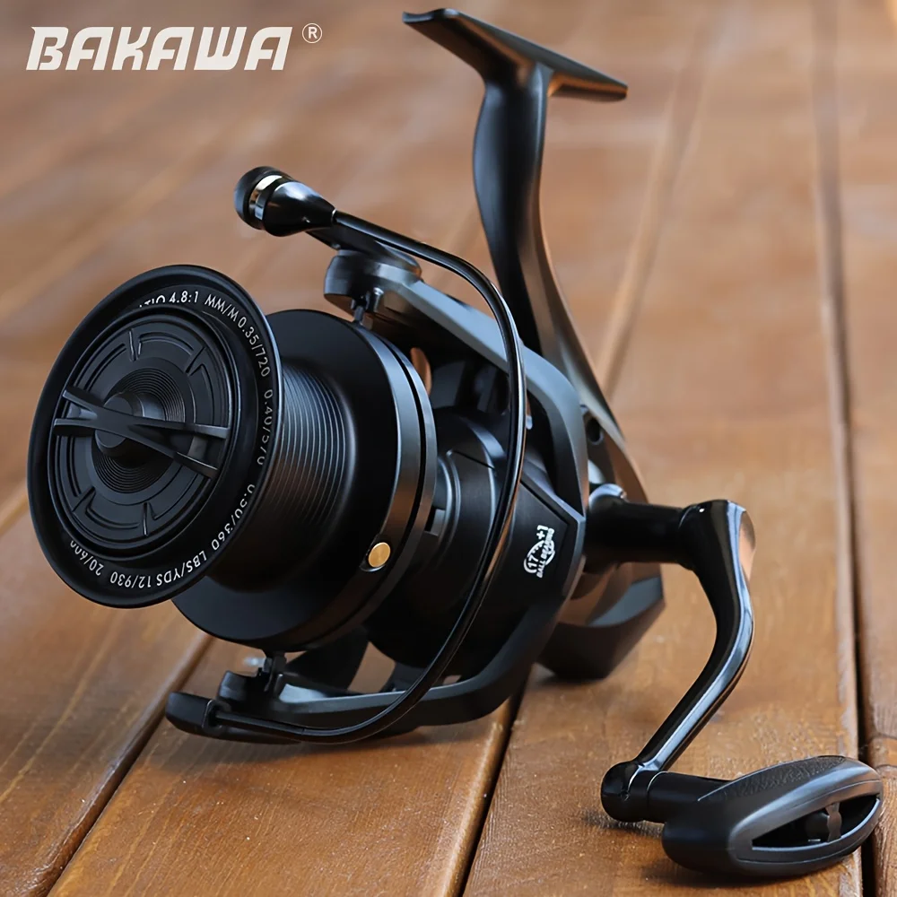 JOSBY14000 12000 Spinning Fishing Reel  Big Size Dual-Handed 4.8:1 Gear Ratio 29.94KG Max Drag Saltwater Durable Aluminum Alloy - imagen 2