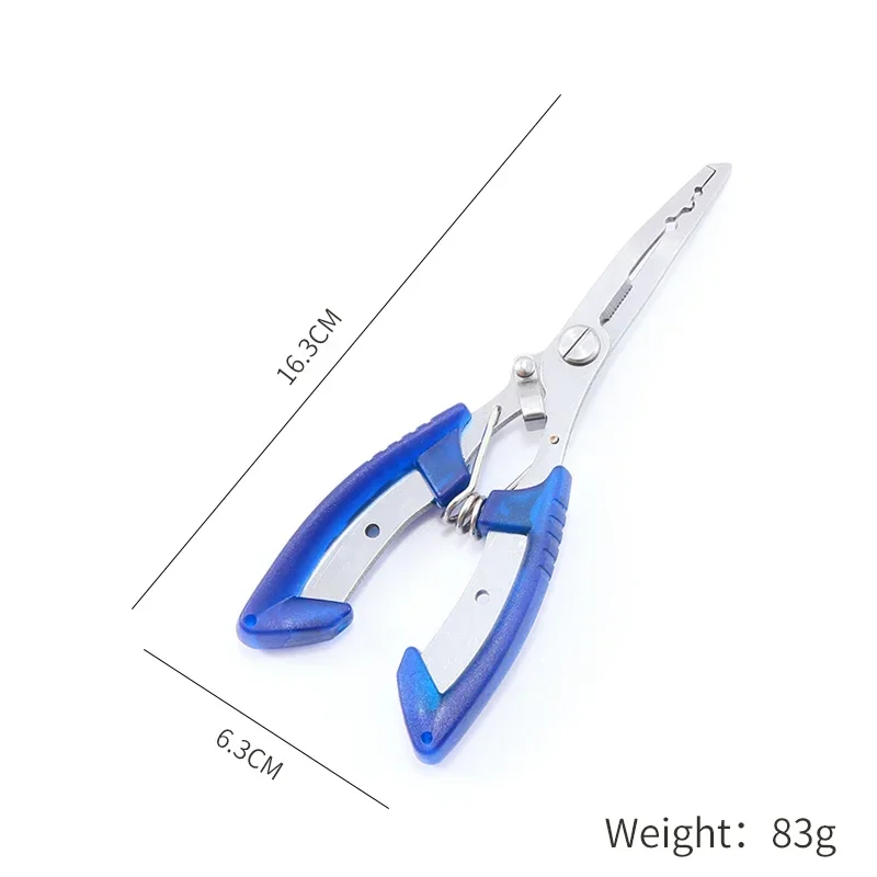 Alicates de pesca multifuncionales, alicates de boca curva, suministros de Cortador de alambre, tijeras de pesca, herramientas de pesca, cortador Dali Ma - imagen 5