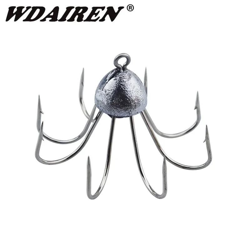 Anzuelos Ancla para Pulpo y Calamar – Acero al carbono - imagen 2