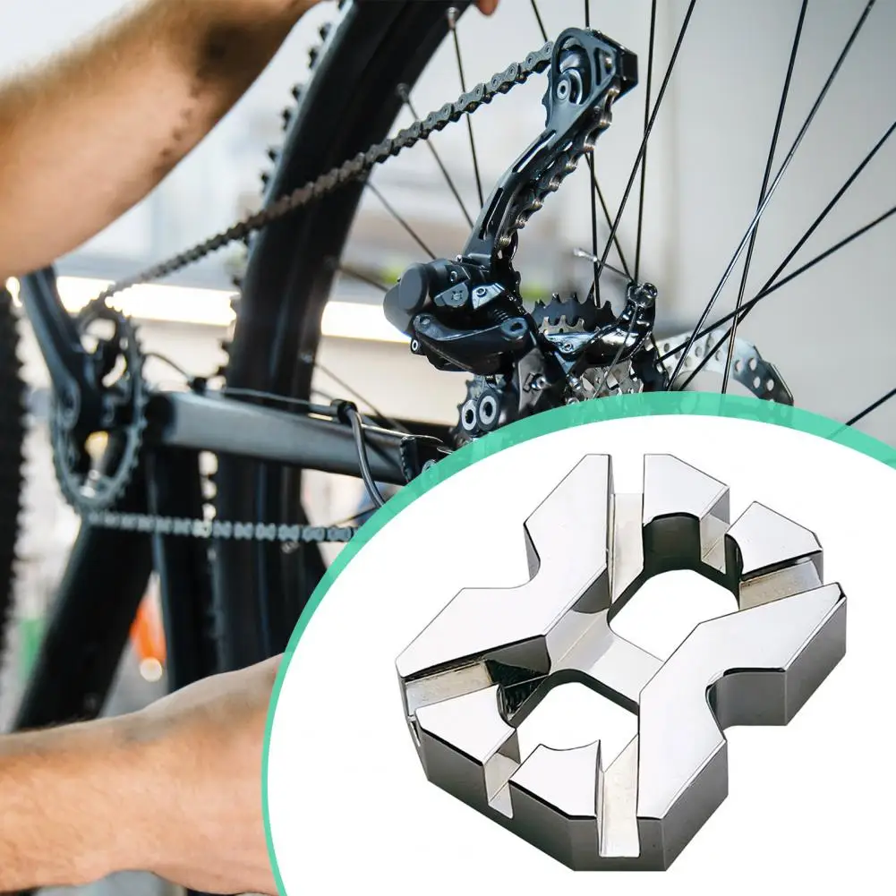 Llave para radios de bicicleta, figura resistente 8, ajuste de llanta de bicicleta de montaña y carretera, herramienta de reparación, accesorios para bicicleta - imagen 2