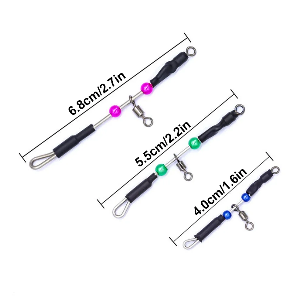 Juego de rodamientos giratorios Para Pesca, conector rápido Urfe Para Temporales Enganches Rapidos Para La Pesca Kolay Atma Aparati - imagen 2
