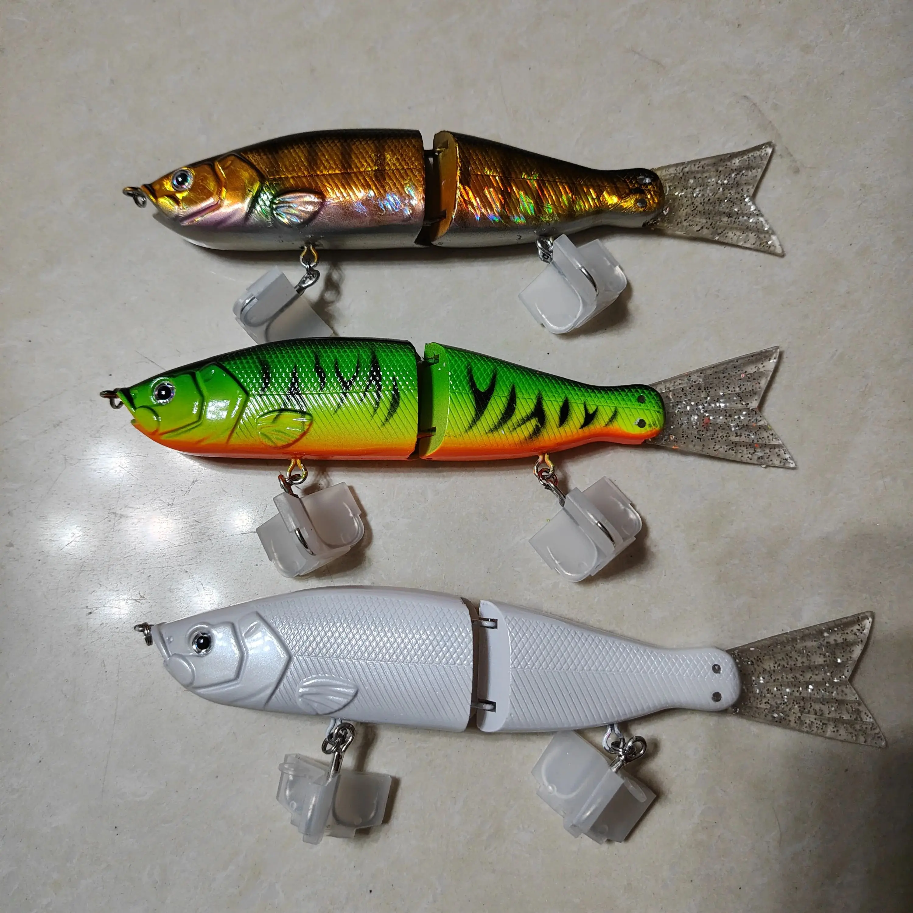 18cm 52g cebo deslizante articulado Swimbaits señuelo de pesca Glidebait Swaver cebo deslizante hundimiento Wobbler para lubina almizcle - imagen 2