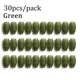 30pcs - Green