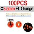 3.5mm FL Orange 100