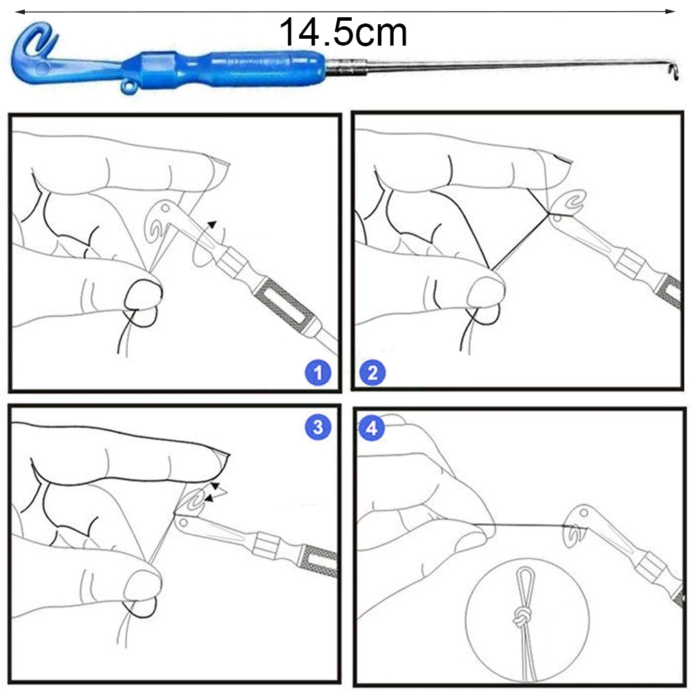 Dispositivo de desenganche de anzuelos, Extractor de anzuelos, desenganche rápido de seguridad, herramienta de pesca - imagen 5