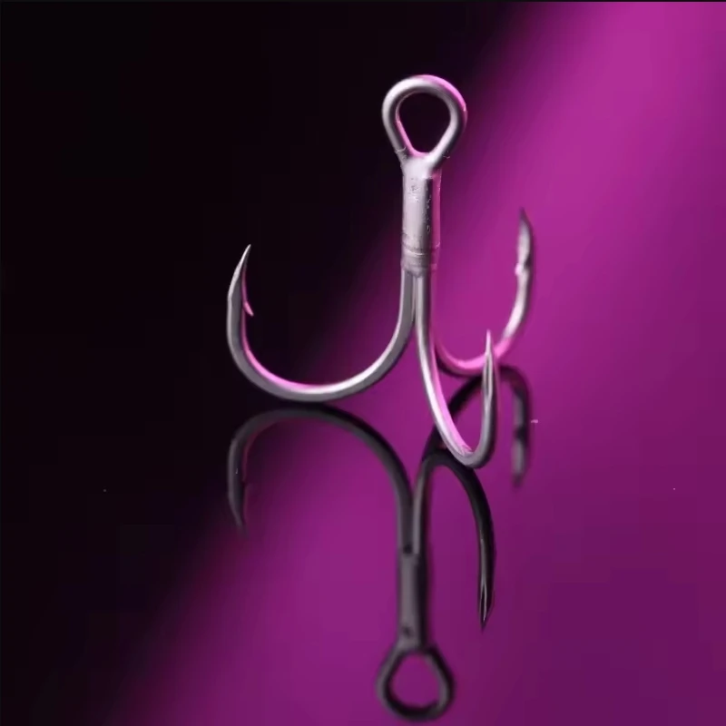 Anzuelos de pesca triples con colmillos BKK BT632 6063-3X-CP - imagen 5