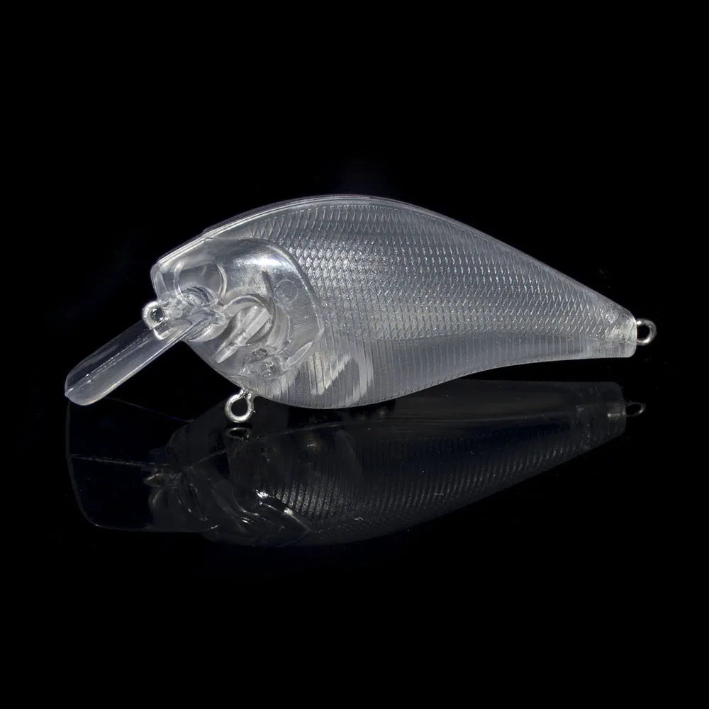 Countbass 10 cuerpos de señuelo en blanco, cebo de manivela 70mm/2,8 "12,5g/0,44oz, cebo de pesca sin pintar, Crankbaits, Wobblers - imagen 4