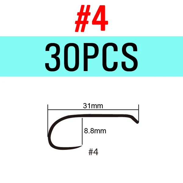 30pcs Size 4