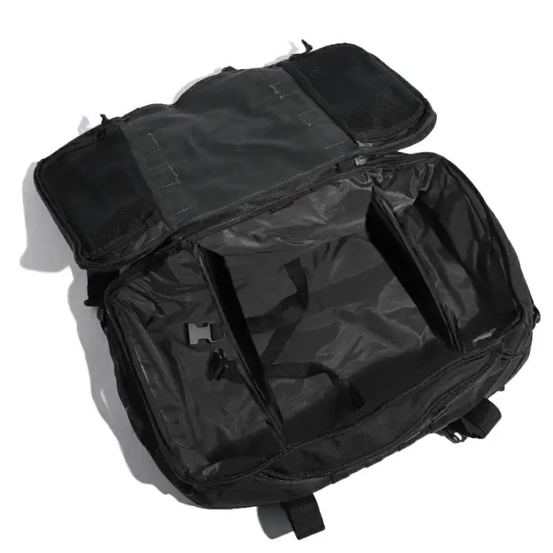 Bolsa de lona para equipo de pesca, mochila de escalada al aire libre para hombres, viaje, Camping, senderismo, ciclismo, gimnasio, Fitness, bolso, mochilas escolares - imagen 5