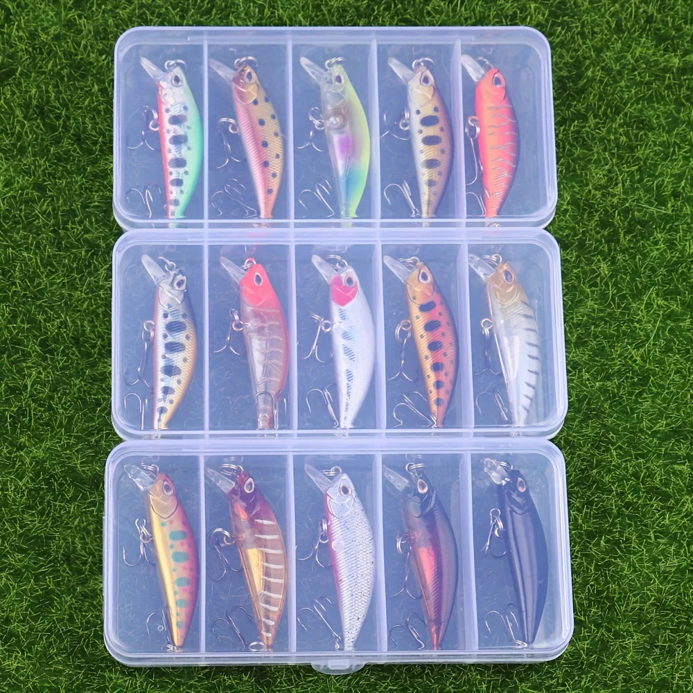 5 uds 58MM 5,1G Mini Japón modelo hundimiento Minnow Señuelos de Pesca Jerkbaits Peche cebo Artificial Wobbler señuelo para trucha lubina carpa - imagen 4