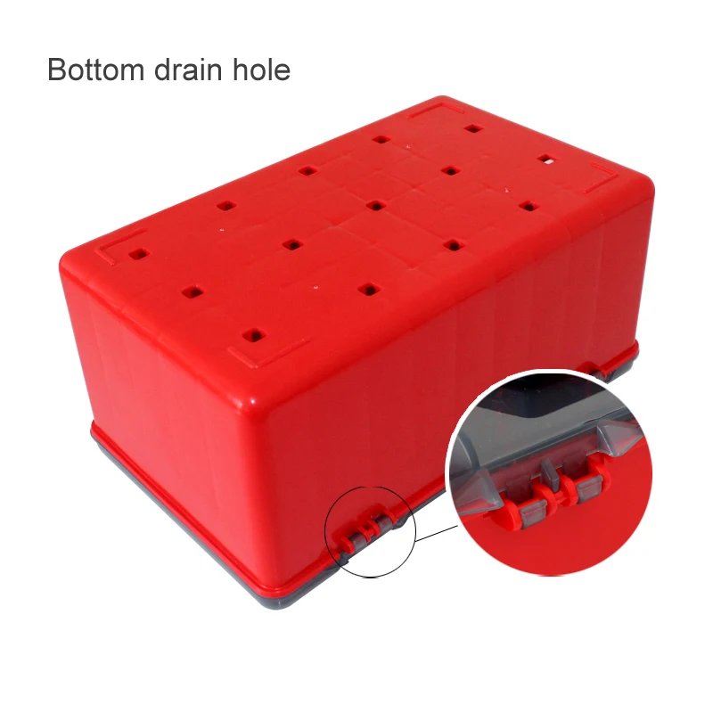 Visgerei Doos Inktvis Jig Organizer Dozen Webfoot Octopus Egi Plastic Opbergdoos Minnow Harde Aas Container Zee Gereedschapskoffer - imagen 4