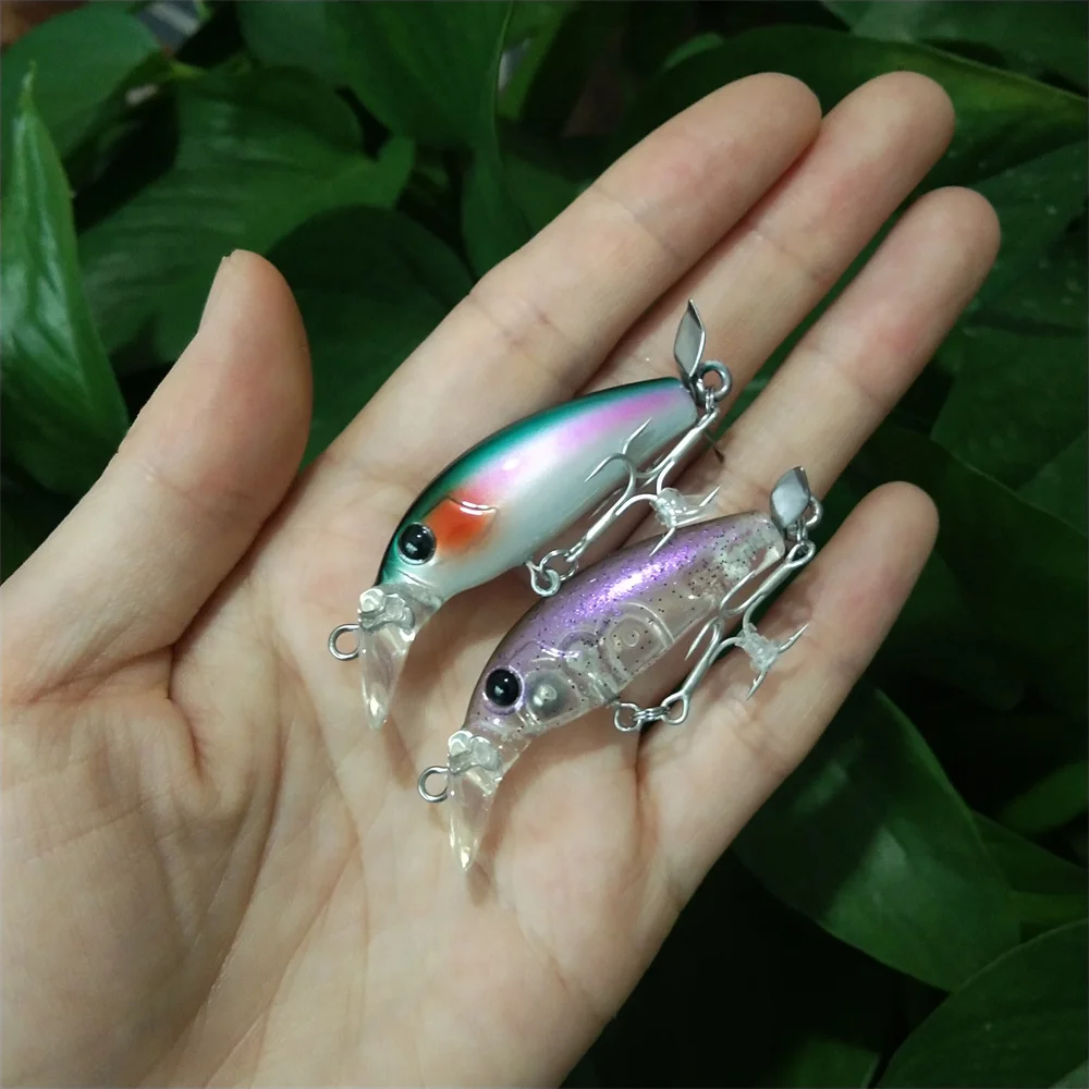 TSURINOYA-señuelo de pesca de 3,7g y 40mm, cebo que se hunde, pececillo duro, trucha, lubina, agua dulce y salada - imagen 3