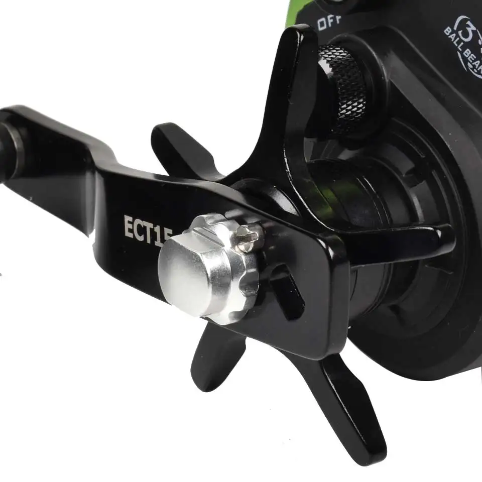 Carrete de pesca Sistema de arrastre de carbonita completo Marco ligero resistente a la corrosión Ligero para una pesca cómoda - imagen 2