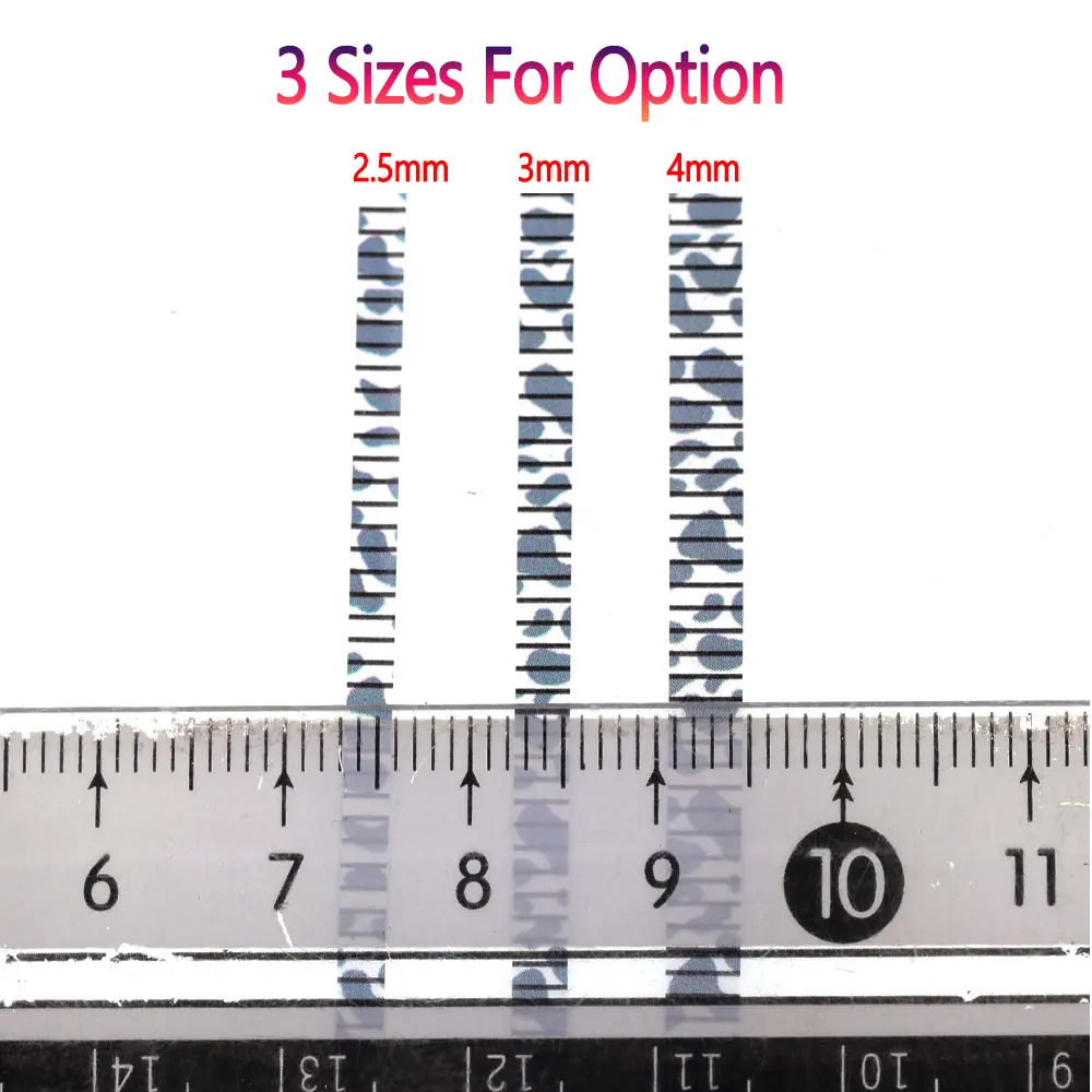 Bimoo-Envoltura Corporal elástica de Ninfa, Material de atado de moscas, Shrimps, Scuds, ninfa checa, Stonefly Backing, 2,5mm ~ 4mm - imagen 4