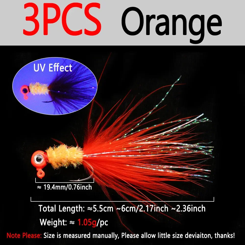 3pcs Orange