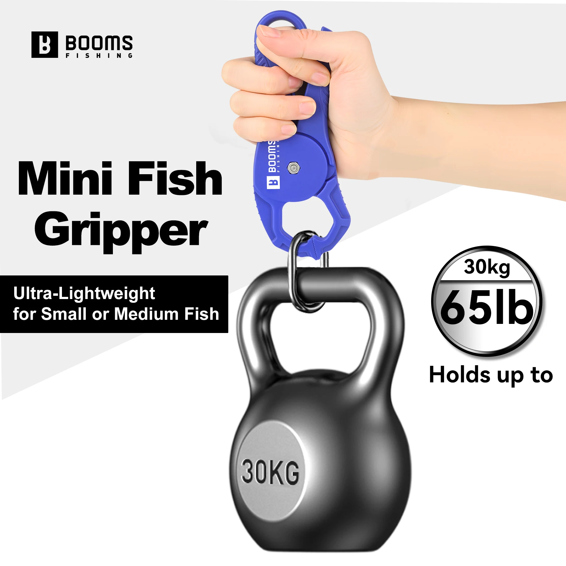 Booms Fishing G02 pinza para peces pequeños con cordón antioxidante anticorrosión agarre para peces accesorios de equipo de pesca - imagen 5