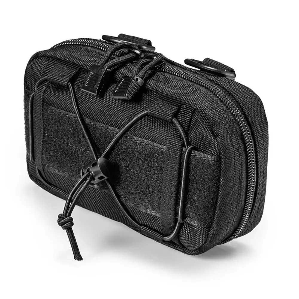 Molle riñonera de tela Oxford 600D, bolsa de cinturón de escalada de gran capacidad, multifuncional, multicapa, bolsa de cinturón deportivo para correr - imagen 4