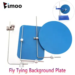 Placa de fondo para atar moscas, herramienta de tornillo de banco para atar moscas, piezas de repuesto ligeras, tablero de fondo para atar moscas, 1 ud.