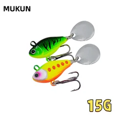 Wobbler metal Vibrotail – Crankbait spinner hundimiento para invierno