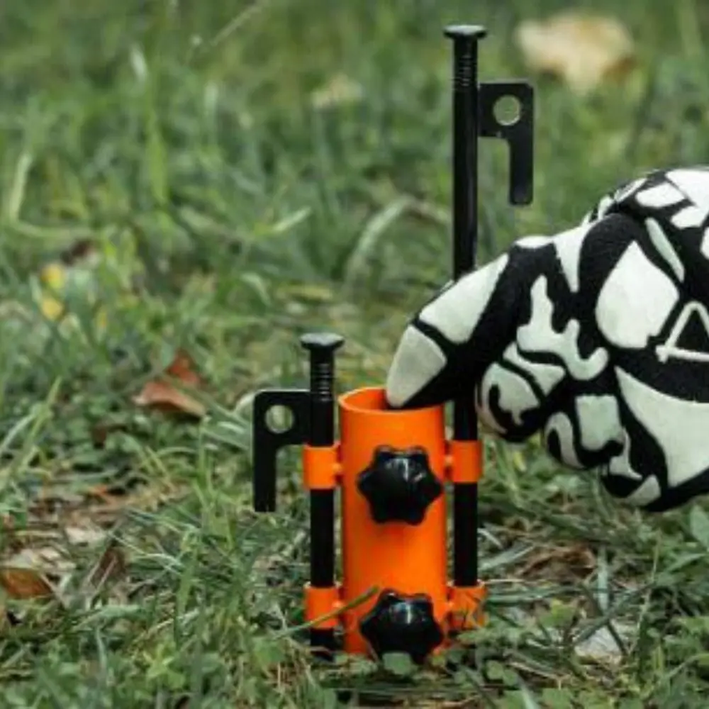 Toldo a prueba de viento, poste de dosel ajustable en 6 colores, soporte para poste de dosel para exteriores, soporte para poste, tienda de campaña, accesorios para dosel - imagen 2