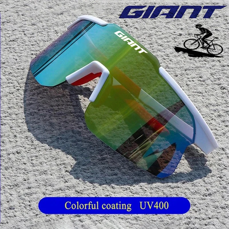 Gafas de sol de ciclismo gigantes para hombres y mujeres, gafas de sol para ciclismo de montaña y carretera, lentes para exteriores con estuche, gafas de ciclismo - imagen 3