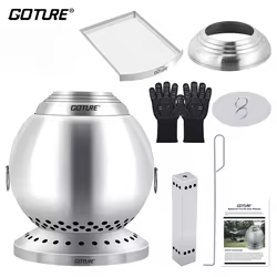 Goture Hornillo esférico 360° – Estufa portátil para pesca y acampada