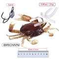 1pcs Brown 23g 8cm