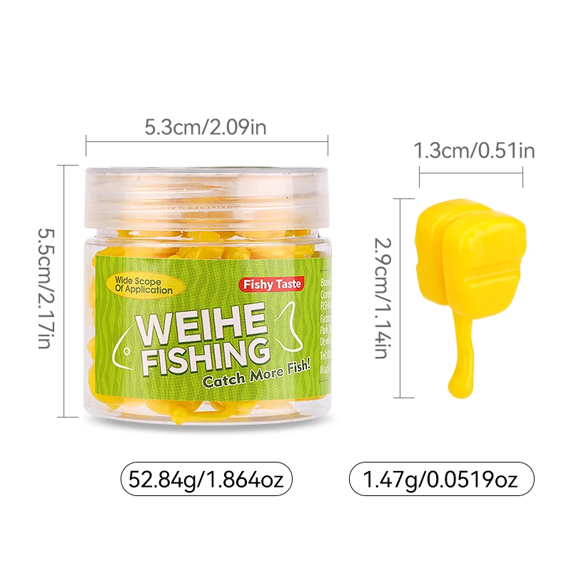 WEIHE Vinilo flotante doble maíz – TPE multiaromático - imagen 5