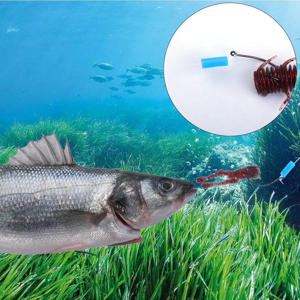 FTK-flotadores de espuma cilíndricos, bolas de 3 colores, cuentas flotantes de pesca, corcho flotante, indicador ovalado, accesorios para peces, 20 unids/lote por bolsa - imagen 5