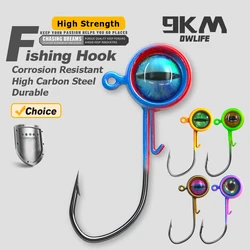 Gancho Jig Head Micro 3,5-10g para vinilo agua salada y de dulce