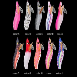 Anzuelo calamar jig de madera para gambas y pulpo – Cebo artificial