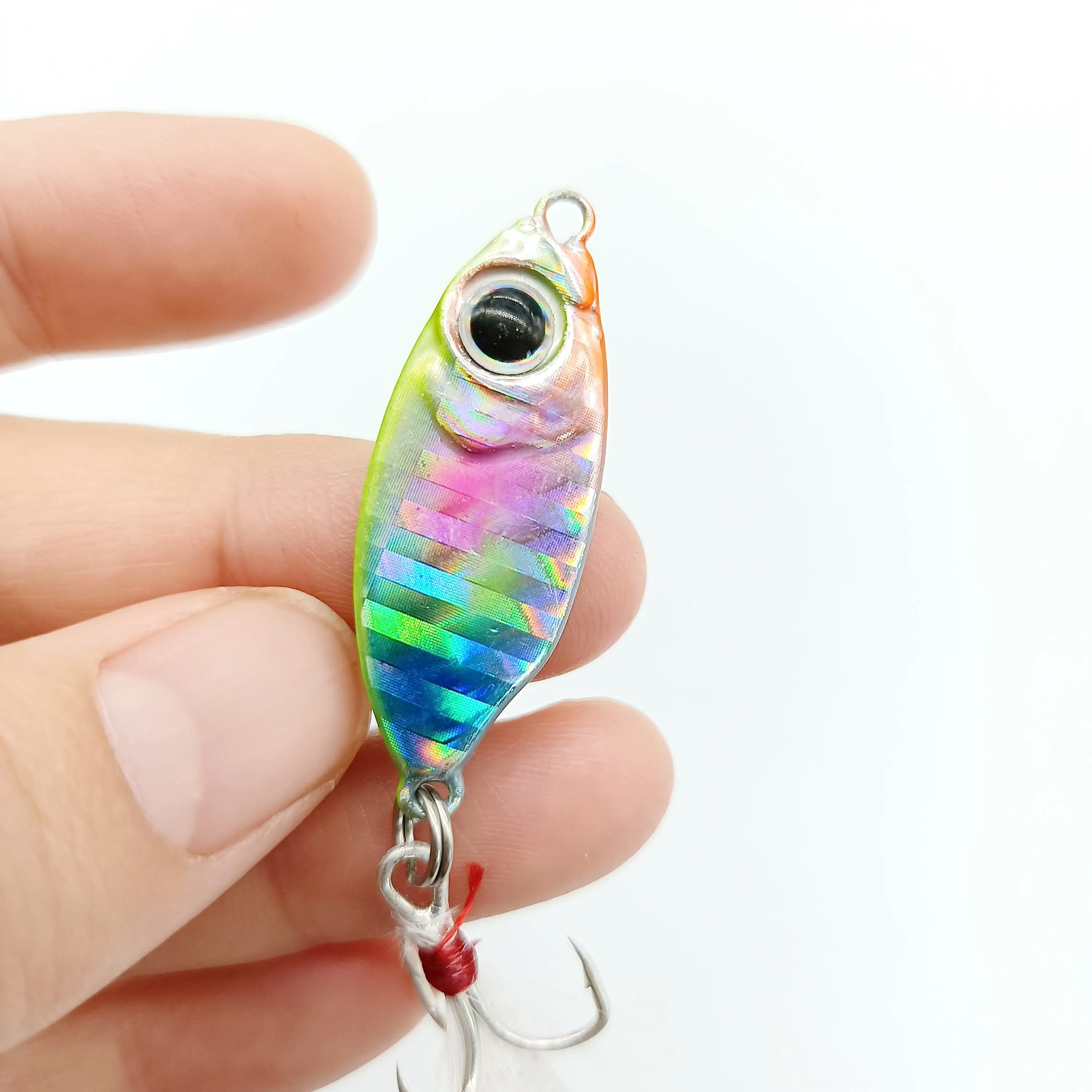 DUODUOYU, 1 Uds., 10g, 15g, 20g, plantilla, señuelo duro, Micro mar, cebo Artificial de hundimiento lento, fundición a tierra, plantilla de Metal, accesorios de pesca - imagen 5