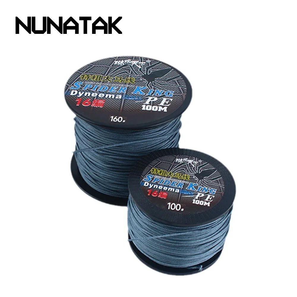 Nunatak X16 Línea Trenzada – Multifilamento PE 16 Hilos