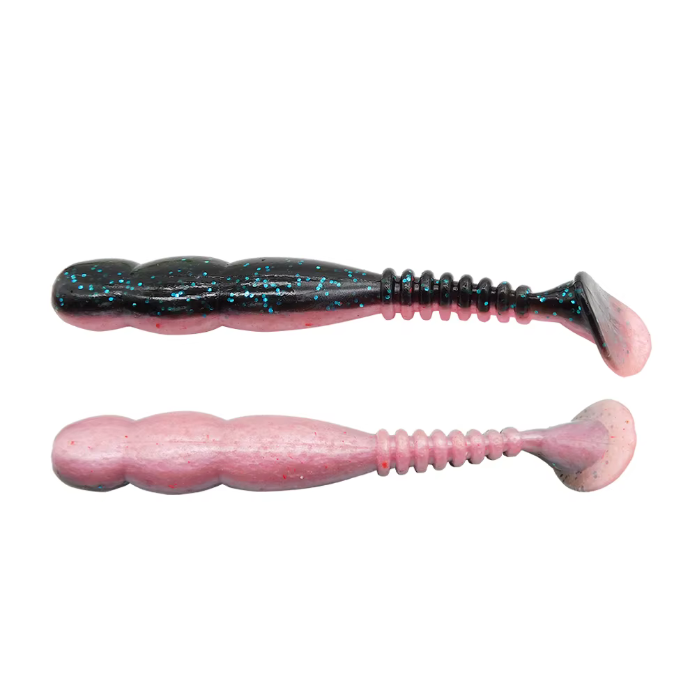 KESFISHING Shad Rock Shiner – Señuelos de silicona con aroma a pescado - imagen 5