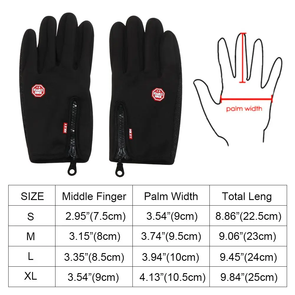 Guantes antideslizantes para mujer, manoplas con pantalla táctil para clima frío, guantes de ciclismo, guantes de esquí, guantes cálidos de invierno - imagen 4