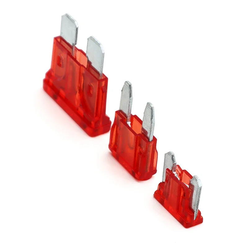 Fusibles de coche tipo hoja automotriz 1 ~ 50A Mini pequeño mediano 12v DC fusible de hoja de camión automático insertar de seguro accesorios para automóviles - imagen 3