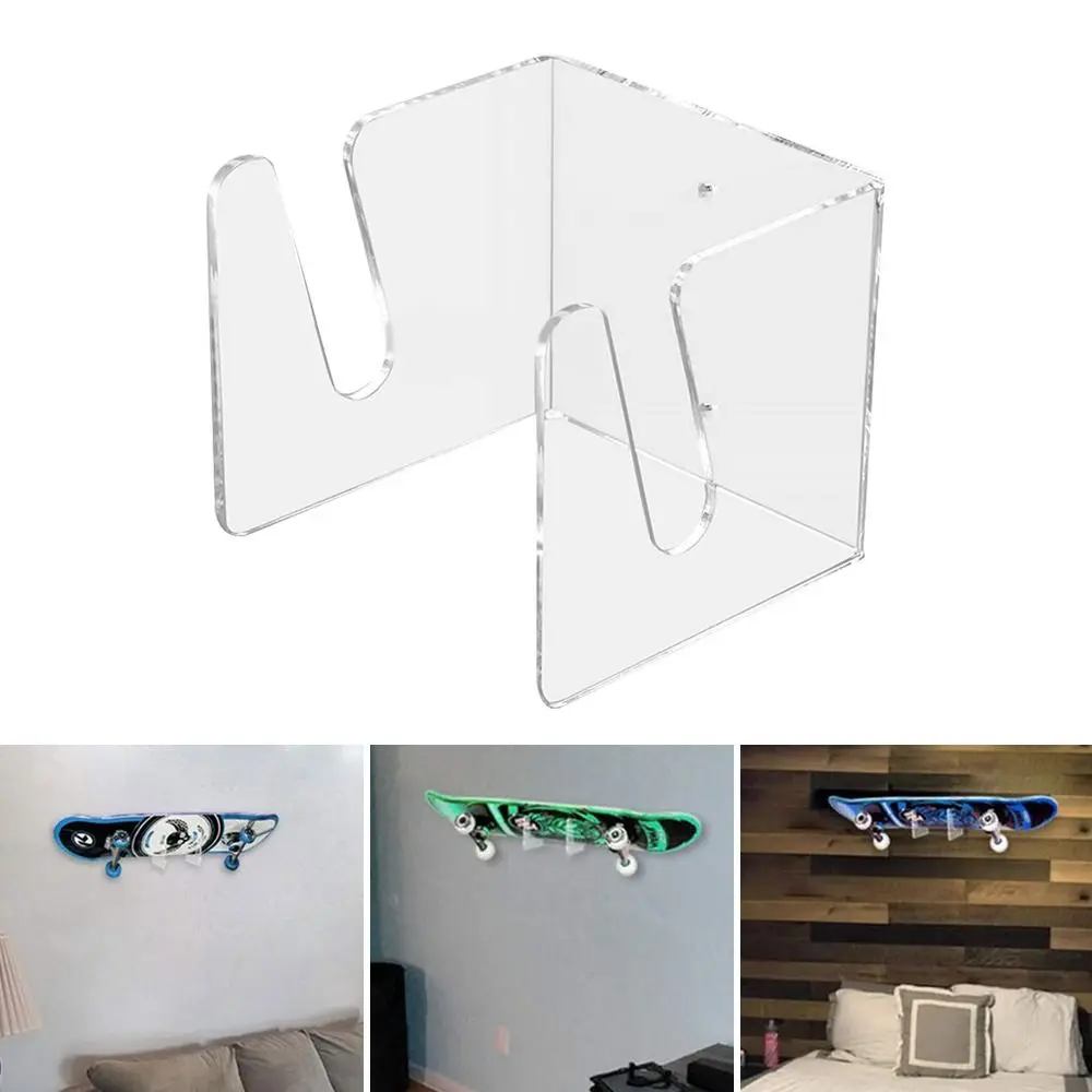 Soporte de pared para deportes al aire libre, estante de almacenamiento para monopatín, estante de exhibición - imagen 3