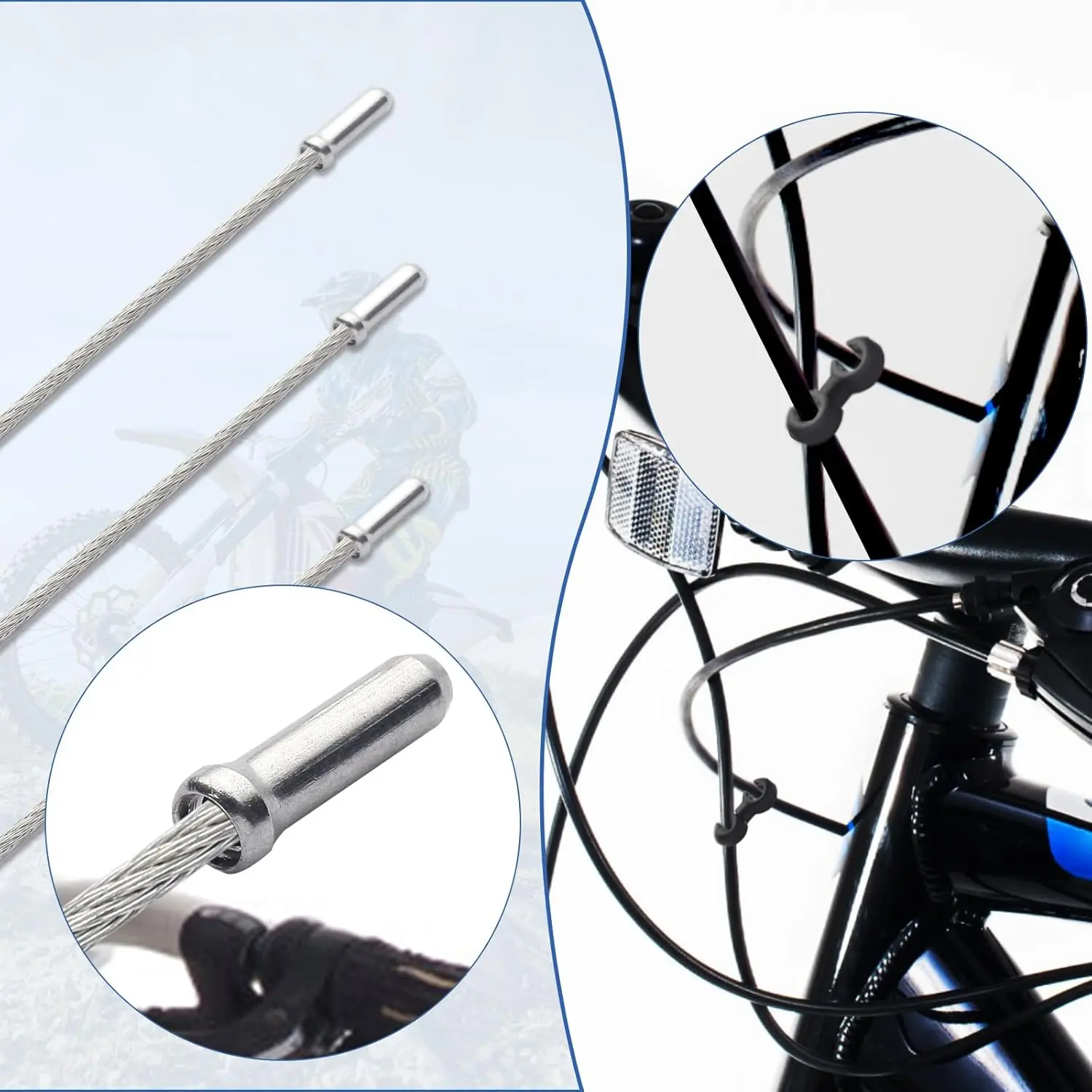 Tapas Giratorias para Cables de Freno MTB - imagen 2