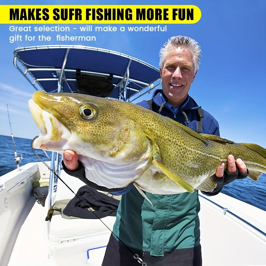 Anzuelos forjados de acero para surfcasting de caña larga - imagen 4