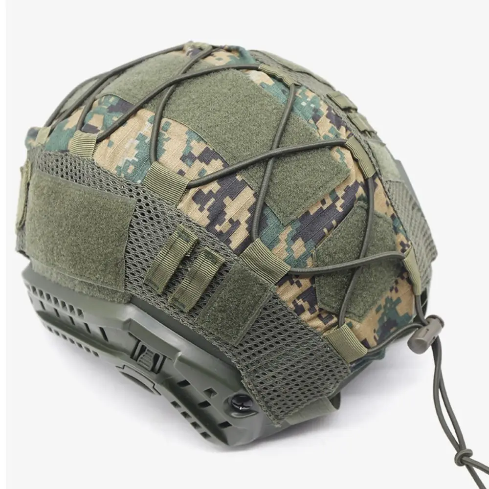Nuevo Funda de nailon para casco, gorro de tela de talla única, funda para casco de Paintball, - imagen 3