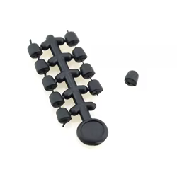 Cuentas de goma para anzuelo de carpa con tornillo Boilie accesorios