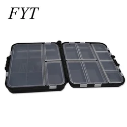 Aparejos de Pesca de plástico para carpa, caja de almacenamiento de cebo de señuelos, 26 compartimentos de silicona para camarones, cajas de aparejos de Pesca